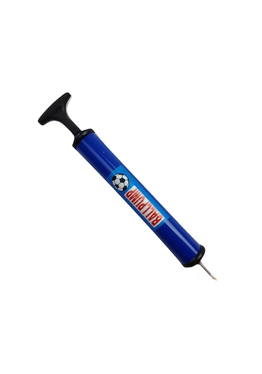 Vkemall Spor Topları Ve Egzersiz Topları İçin Taşınabilir Plastik Hava Pompa, Metal İğne İle Kolay Enflasyon