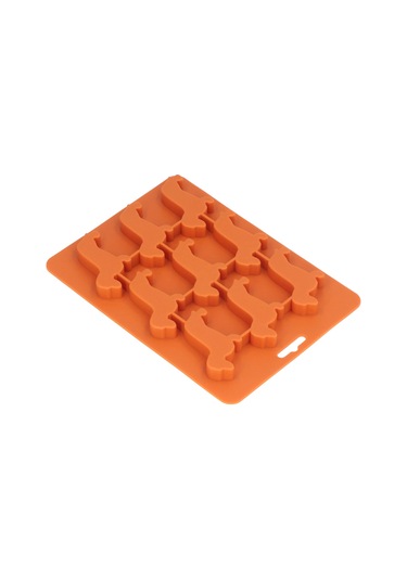 Konesam 9'lu Köpek Şekilli Silikon Molde - Gıda Grubu Bpa-free Buzluk, Çikolata Ve Pastane Kalıbı Diğer