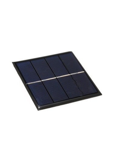 Pazly Akıllı Güneş Enerjili 1w/2v Pil Şarj Cihazı, 1.2v Aa Şarj Edilebilir Pil İçin Polikristalin Epoksi Güneş Paneli