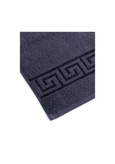 Pamuk Tekli Jakarlı Yumuşak Havlu Grek - 70 X 140 Lacivert