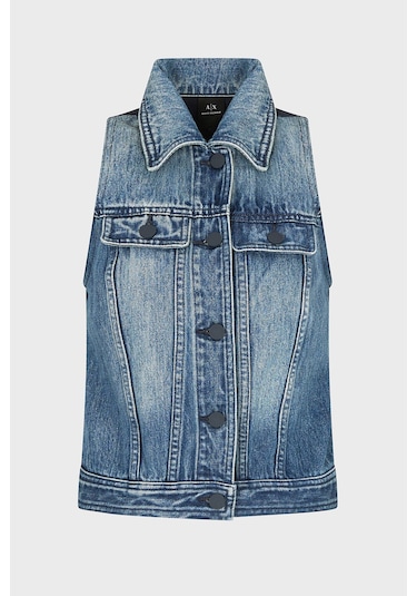 Armani Exchange Bayan Kot Ceket Xw000558 Af12845 Mb115 Lacivert Lacivert