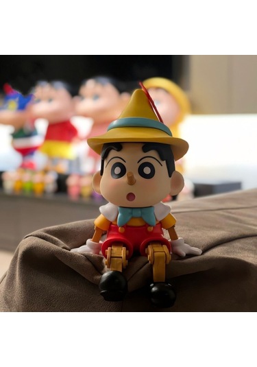 Kukla Pinokyo Masaüstü Araç Ev Dekorasyon Süsleme Biblo