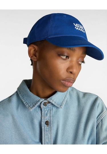 Vans Court Side Curved Bill Jockey Unisex Şapka Vn000hea7wm1 Mavi