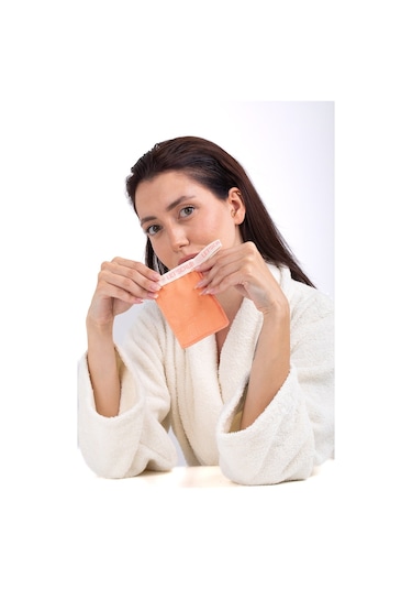 Let'scrub Yüz Kesesi Floş İpek Peeling Eldiveni