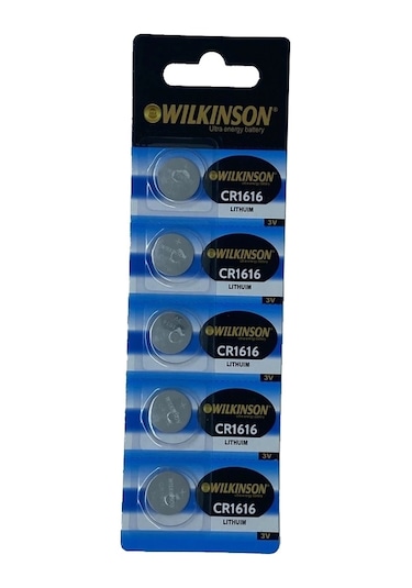 Nm-store Wılkınson 1616 3v Lityum Düğme Pil 5'li Paket