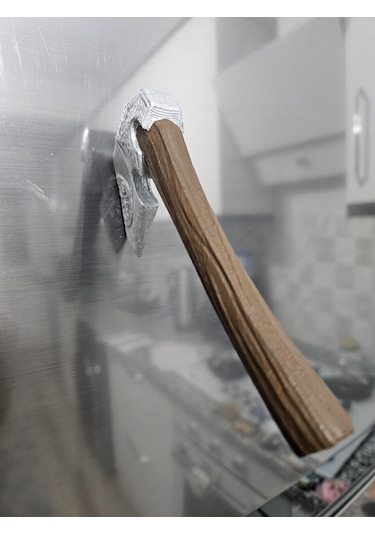 Mıknatıslı Plastik Balta - Buzdolap Magnet Dekorasyon Hediyelik