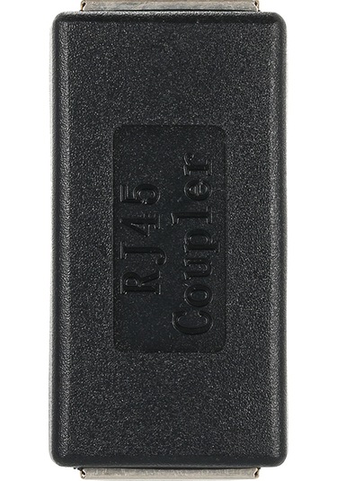 Vkemall Rj45 Ağ Kablosu Birleştirici: İki Ağ Kablosunu Uzatmak İçin Çiftli Bağlantı, Gürültü Engeli, Sabit Sinyal Transferi, Kompakt Abs Kablo Uzatıcı