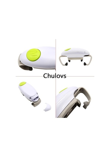 Novahub Elektrikli Kavanoz Açacağı, Yeni Mühürlü Mutfak Aleti Beyaz