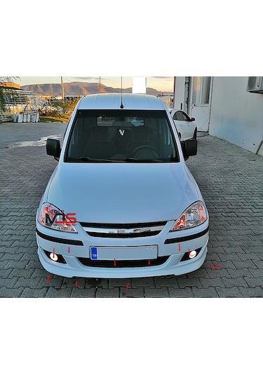 Opel Combo C Makyajlı Kasa Ön Tampon Eki Karlık Fiberglas Boyasız
