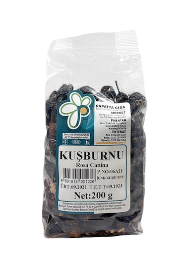 Papatya Gıda Kuşburnu 200 G
