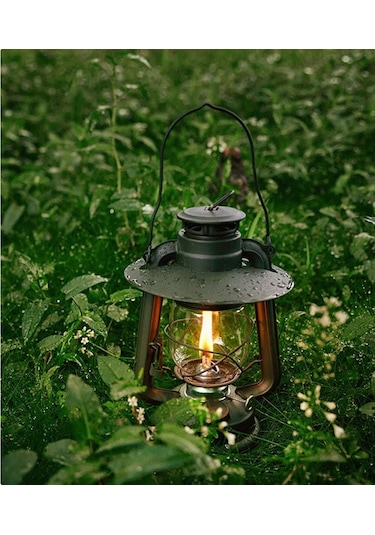 Naturehike Glamping Klasik Gasyağı Lambası Bej Çok Renkli