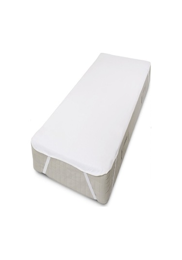 Evony Sıvı Geçirmez Çift Kişilik Alez Micro 200x200 Cm Beyaz