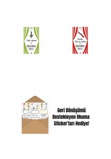 Vali Hanım Ciltli + Darbe: Kan Ve Sultan Ciltli + Okuma Sticker'ları