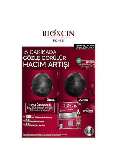 Bioxcin Forte Yoğun Saç Dökülmesine Karşı Bitkisel Serum 3x50ml - Saç Serumu