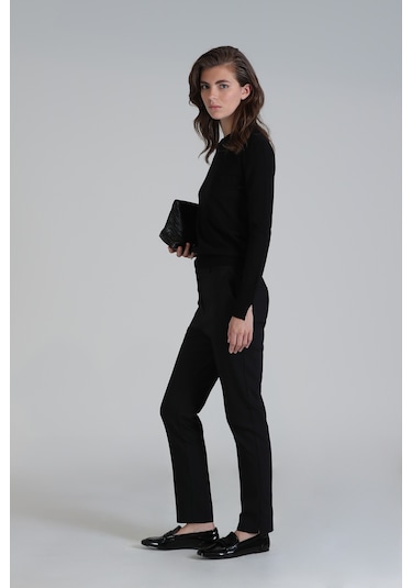Lufian Sun Kadın Pantolon Siyah Siyah 121190003100100 Siyah