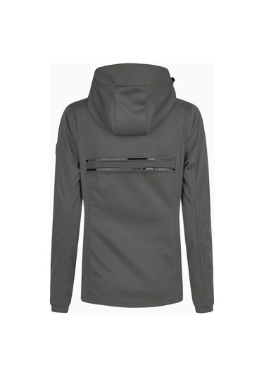 Pikeur 7047 Kadın Softshell Yağmurluk Gri