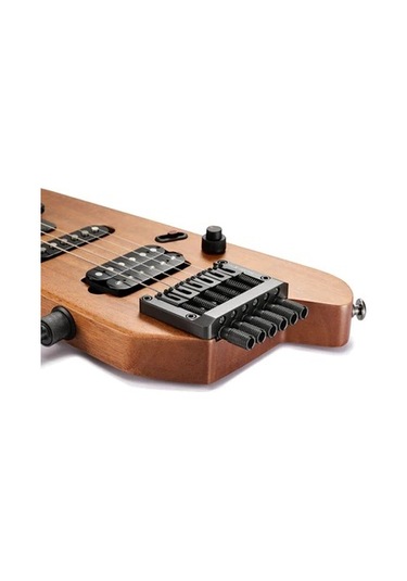 Donner Hush-x Headless Traveller Elektro Gitar Seti Natural