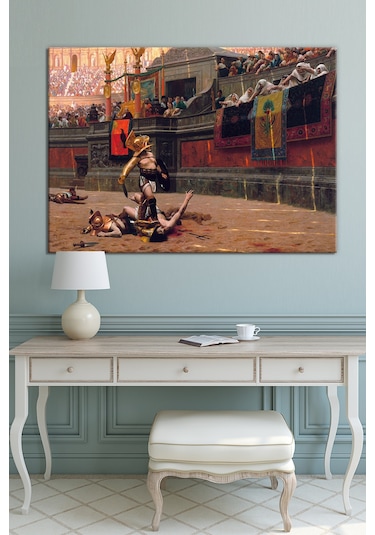 Jean Leon Gerome Pollice Verso Kanvas Tablo 35 x 50