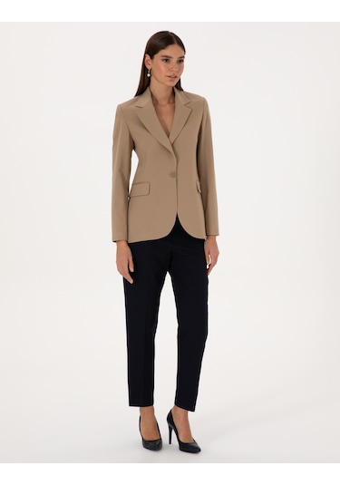 Pierre Cardin Kadın Bej Ceket 50319423-vr011 Bej