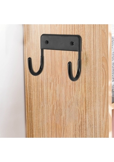 Dancemonkey Ütü Masası Tutucu Askısı, Kancası, Siyah Altın Mat Küçük, Ev Dekorasyonu İçin Altın