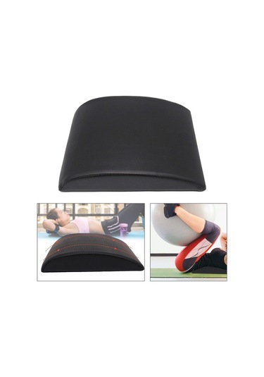 Maoyaya Ab Egzersiz Minderi, Takozlar Göbek Eğitmen Oturma Gümüş, Siyah Siyah