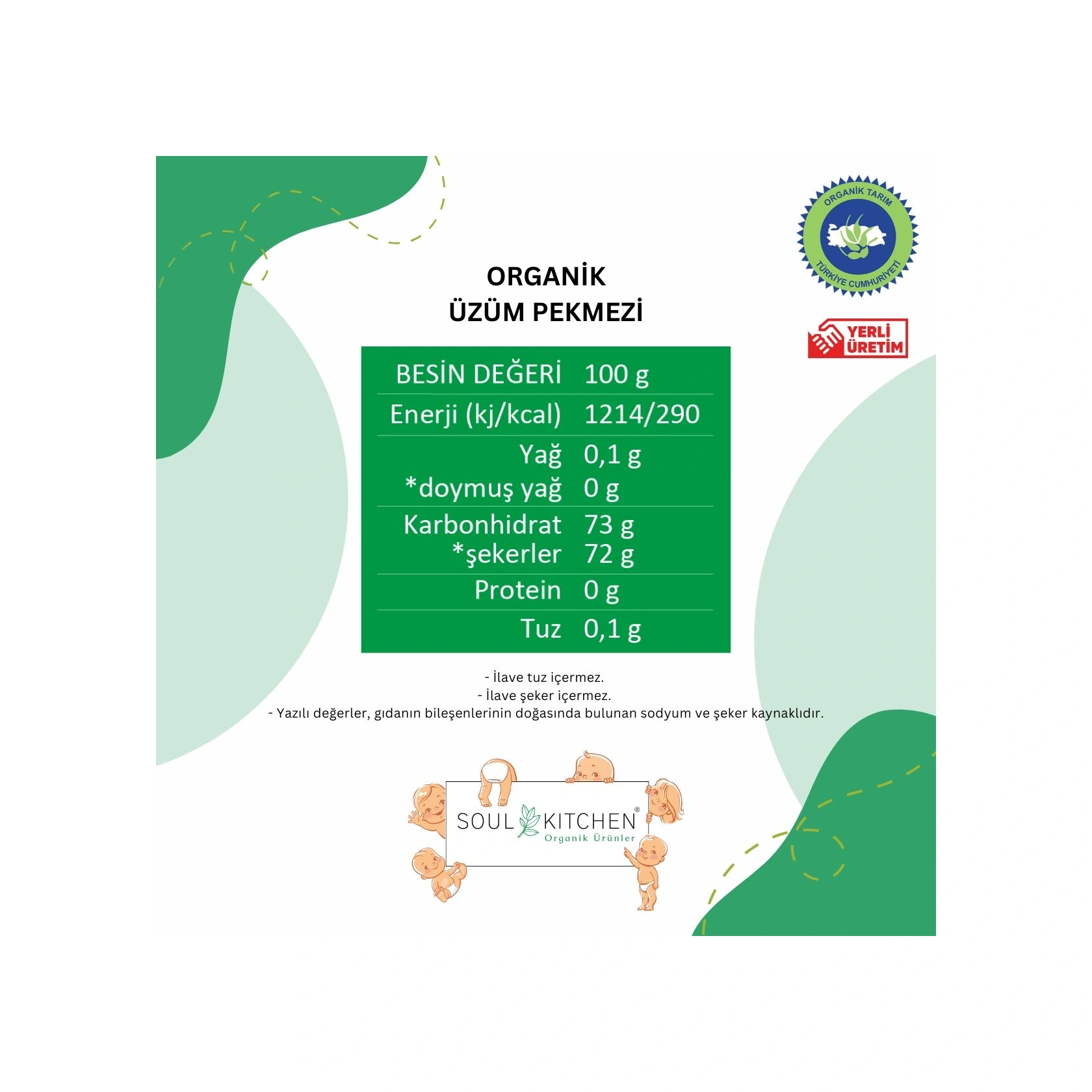 Organik Üzüm Pekmezi 380gr Soğuk Sıkım Şeker İlavesiz