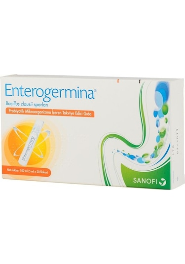 Enterogermina Propiyotik Mikroorganizma İçeren Takviye Edici Gıda Yetişkin 20 x 5 ML