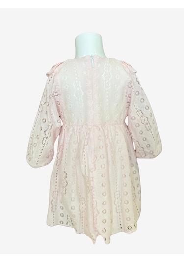 Flexi Kız Bebek Elbise-485 Pembe