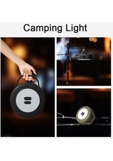 Artfulabode Yürüyüşü, Pratik Su String Ortam Modu Led Lambası, Kamp Işığı, Haki Geçirmez Çadır Aydınlatma, 2'si 1 Pk Haki