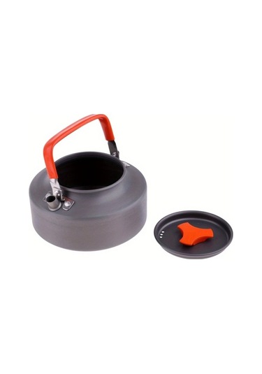 Besthome1 Yapışmaz Tencere Seti, Kamp Su Isıtıcısı, Katlanır Pişirme Seti Siyah Siyah