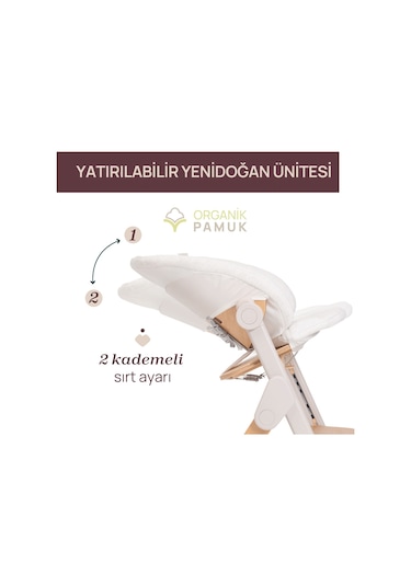 Chicco Meravıglıa Mama Sandalyesi Fossıl 05087149190000