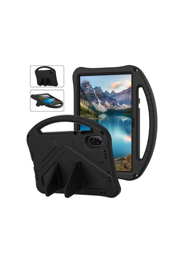 Happyplanet Xiaoqitt-eva Honor Tablet X9 Darbeye Dayanıklı Tablet Kılıfı-siyah