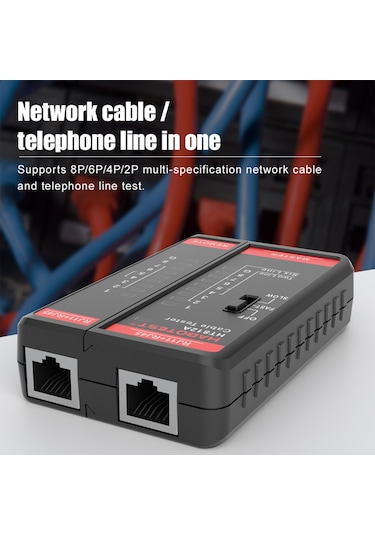 Habotest Habotest Ht812a Ağ Kablosu Test Cihazı Kablo Takip E21513