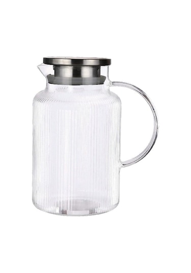 Arow Grove Cam Kapaklı Sürahi Karaf 1700 Ml
