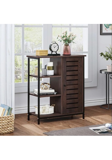 Ağaç Atölyesi – Chiara Wenge Ahşap Dresuar/Dolap/Kitaplık Venge