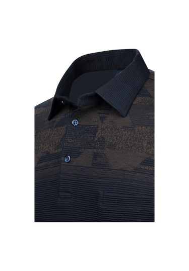 Çizgi Triko Erkek Uzun Kollu Desenli Gömlek Yaka Kol Manşetli Cepli Sweat 5026 Laci-kahve Laci-kahve Lacivert - Kahverengi Çizgi Triko Erkek Uzun Kollu Desenli Gömlek Yaka Kol Manşetli Cepli Sweat 5026 Laci-kahve Laci-kahve Lacivert - Kahverengi