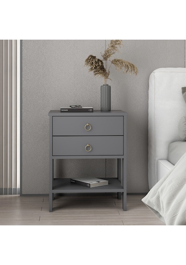 Dekorosso Zen Modern 2 Çekmeceli Komodin