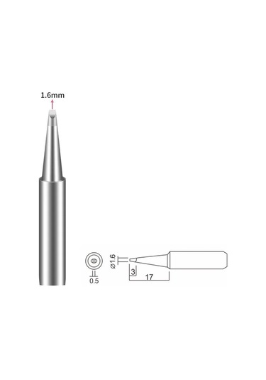 Bakon 900m-t-1.6d Lehimleme Havya Ucu 10lu