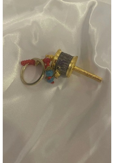 Feng Shui İyi Şanslar Çin Parası Servet Anahtarlık Araba Süs Feng Shui Metal Şans Çarkı