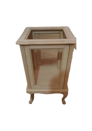 Gümüşlük KARE MODEdL 78 cm HAM Kayın Lükens Aslan ayak  İtinalı paket ve kargo Kutu da sevk El Yapım