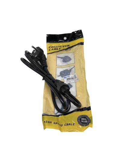 Prolly Laptop 3Lü Adaptör Kablosu - Yonca Power Kablosu 1.5 Metre