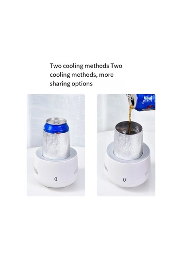 Usb Mini Buzdolabı İçecek Hızlı Soğutucu Kupası Bira Şişesi Can