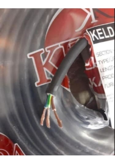100 METRE 3x2,5 MM CCA TTR TAM KESİT ÇOK TELLİ ELEKTRİK KABLOSU