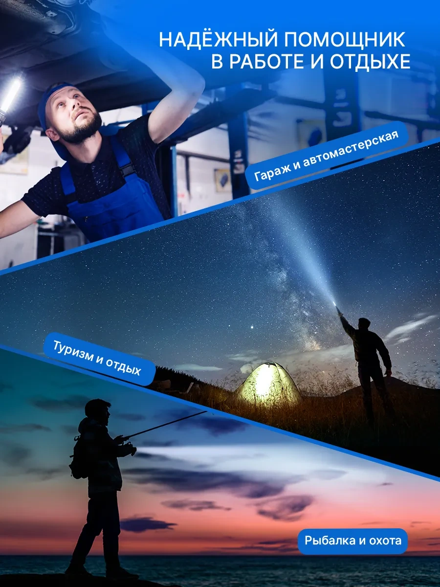 Forsage Led Şarjlı Lamba 3w / 5w Cob 72804290