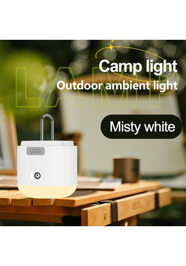 Mufunye Kamp Feneri Usb Şarjlı, Dört Aydınlatma Modu, İki Hızlı Fan, Ultrasesli Buhar Ve Rovar Kovucu, Taşınabilir Güneş Enerjisi Lambası Beyaz Çok Renkli