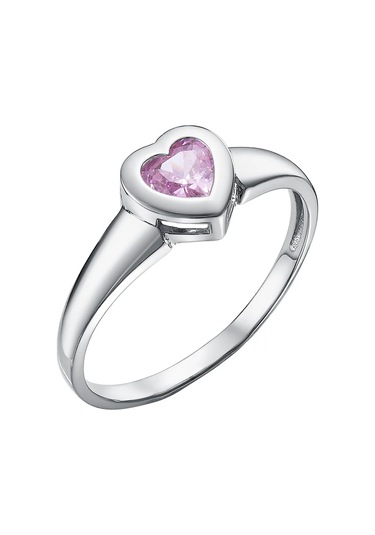 Main Dizzain 925 Gümüş Kalp Yüzük 51889765 Gri