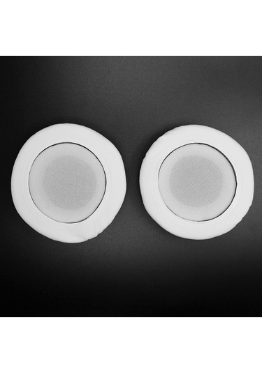 Xiyyadms Beyaz 65mm Kulaklık Külaklık Kılıfı - Ath/sennheiser/panasonic/sony Uyumlu, Pu Deri Ve Hafıza Köpüğü, Ses Kalitesini Artırır, Kolay Kurulum Beyaz