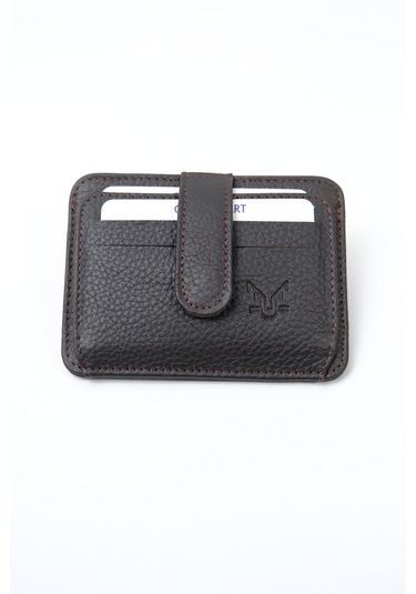 Boleine Unisex Deri Kartlık Ares Bl2003 Acı Kahverengi