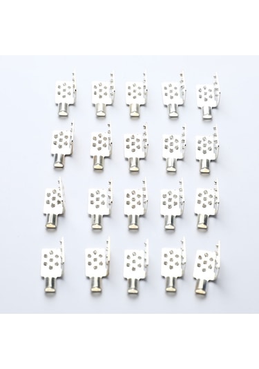 20 Adet Alüminyum-Bakır Isıtıcı Filmi Bağlantı Klipsi