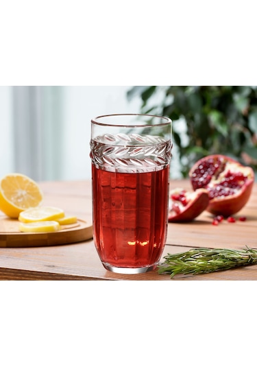 Madame Coco Medeline 4'lü Meşrubat Bardak Seti 350 Ml Bar 42350 Ml-std